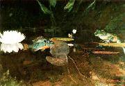 Winslow Homer The Mink Pond oil painting artist